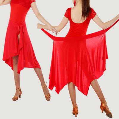 Latin Dance Skirt Adult Professional Dancing Triangle Apron
