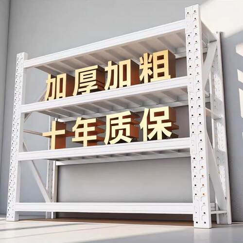 重型仓储货架置物架多层仓库货物架快递超市家用储物架收纳铁架子