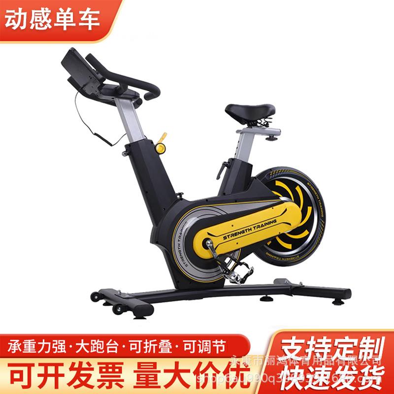 动感单车家用超静音踏步锻炼健身车健身房器材脚踏自行车厂家