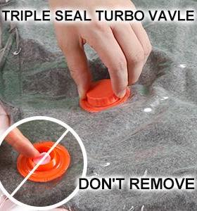 大号个4130x100cm装压缩图尼龙真空热销超材质橙色袋条纹