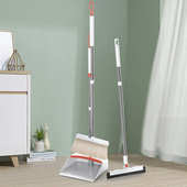 定制加厚软毛扫帚簸箕魔术刮水器组合套装 家用不沾头发三件套扫把