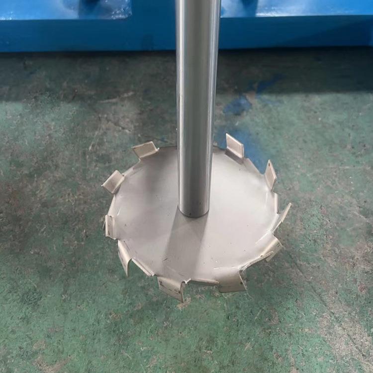 小型手动升降实验室分散机高速涂料真石漆搅拌器实验室分散机