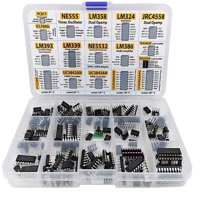 XL IC芯片分类150个运算放大器 振荡器 PC817 NE555 LM358 LM324
