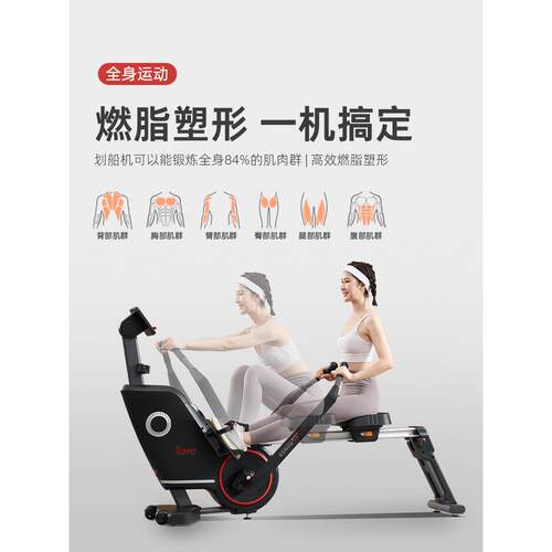 高档美国SUNY双桨画动船机磁N阻健静音家用身器材有氧室内运锻炼