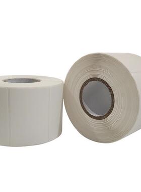 三防XZX热签敏纸合不干胶不留胶PP标热敏贴纸成纸可移纸60x40易撕