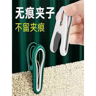 夹子晾衣夹子晒衣服的晾衣架无痕塑料固定凉被子夹防风小号家用大
