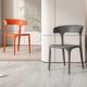 塑料椅子家用加厚饭厅吃饭餐桌餐椅商用现代网红简约凳子靠背北欧