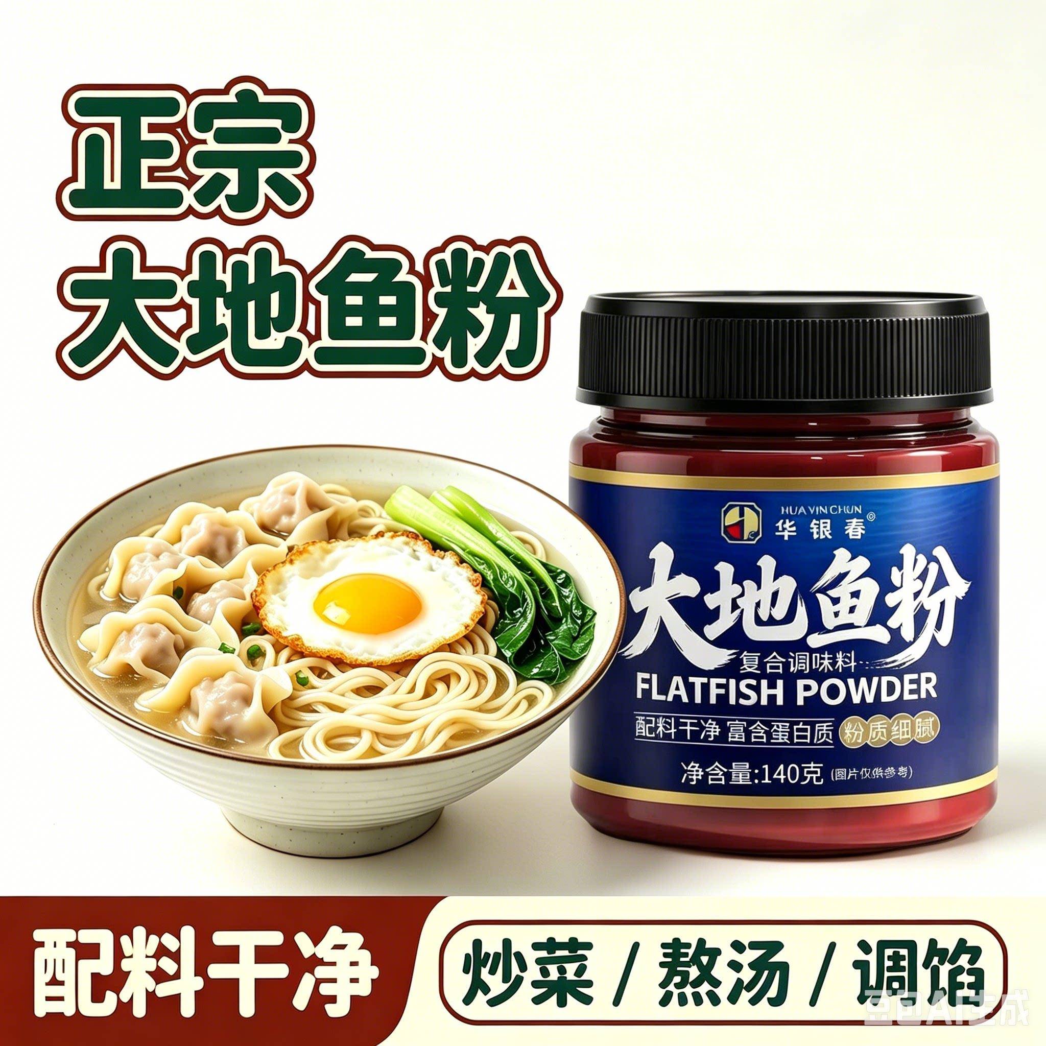 大地鱼粉旗舰店纯正小包装正宗纯正独立包装家用老广味商用