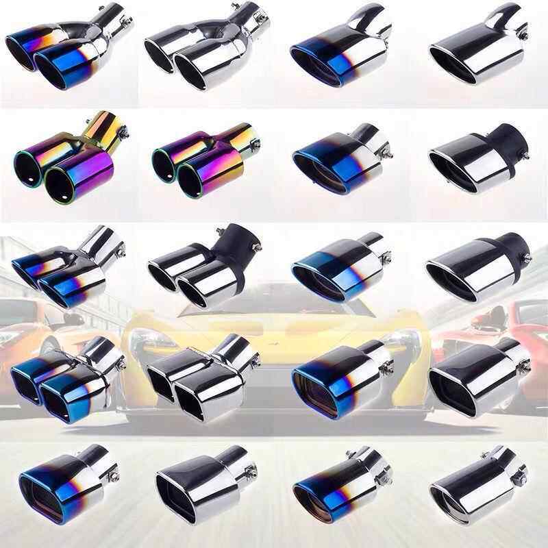 汽车尾喉排气管尾喉通用排气不锈钢尾气罩排气筒响尾器消音器改装