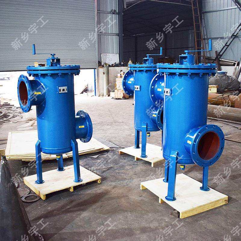 电厂手动滤水器 电动自动反冲洗排污滤水器 大口径旋转管道除污器