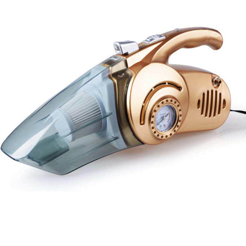 车载吸尘器轮胎充气汽车打气泵12V车用照明两用干湿大功率四合一