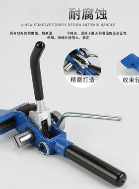 QA齿轮型不锈钢LQA不锈扎带盘带带工具固锁紧收紧定剪断钢船L用工