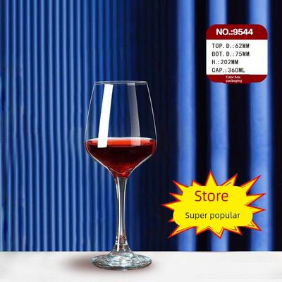 Crystal red wine glass set elegant wine glasses Goblet红酒杯