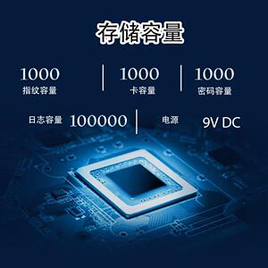 Eseye EY-360T 外贸工厂直销英文多国语言指纹密码卡考勤打卡机