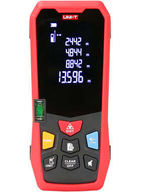 优利德手持测距仪激光红外线户外电子测量尺距离LM40新品