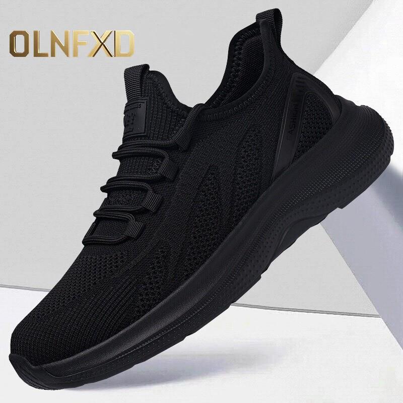 男士休闲鞋2026新款夏季网面透气防臭跑步鞋百搭轻便一脚蹬运动鞋