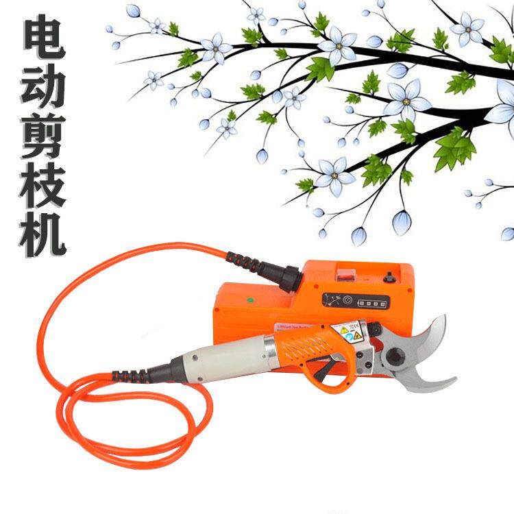 园林花艺修剪设备 充电式剪刀果树枝条裁剪工具手持锂电池剪枝机