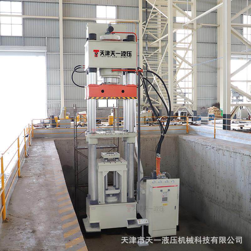800吨石墨匣钵碳化硅匣钵模压成型液压机 四梁四柱粉末压型油压机