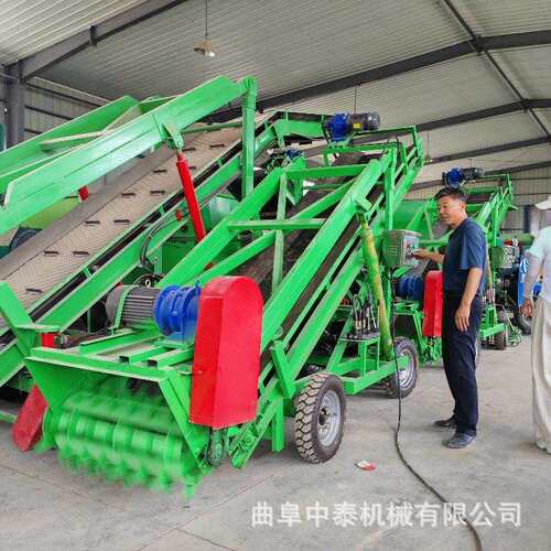 大高度青储饲草挖料机横向可移动小型扒草机液压驱动升七米扒料机
