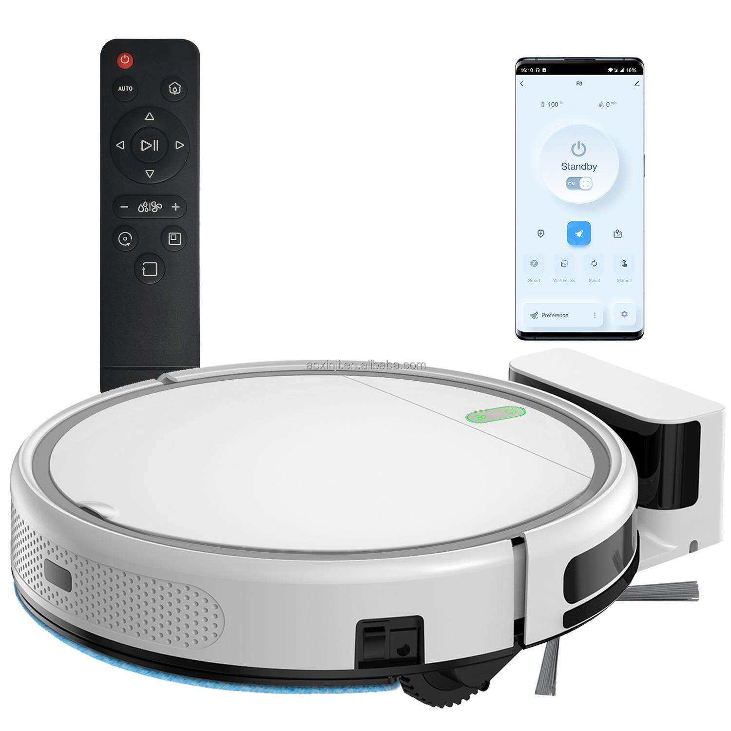 智能扫地机Robot Vacuum Cleaner Wet and Dry Robotic Vacuum Cl