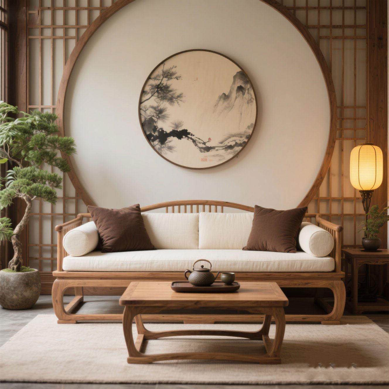 新中式黑胡桃木实木罗汉床沙发床两用客厅高端定制白蜡木贵妃榻