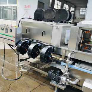 机喷淋塑料连续式 筐大型篮周转商用 洗全自动高压筐清洗机清洗机