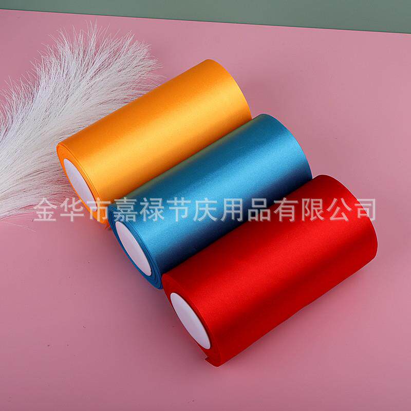 15厘米宽彩带丝带缎带波浪旗吊顶装饰品彩旗吊旗挂旗椅背花