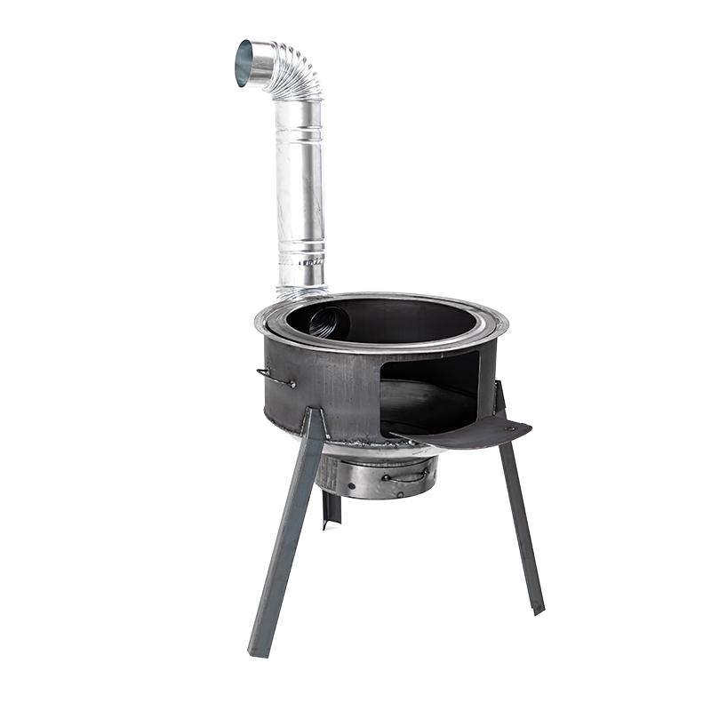 柴火灶批发家用烧木柴可移动农村炉子新型户外网红大锅台野营铁锅