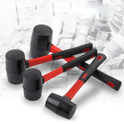 Rubber Mallet Elastic Soft Rubber Hammer DIY Flexible Tool