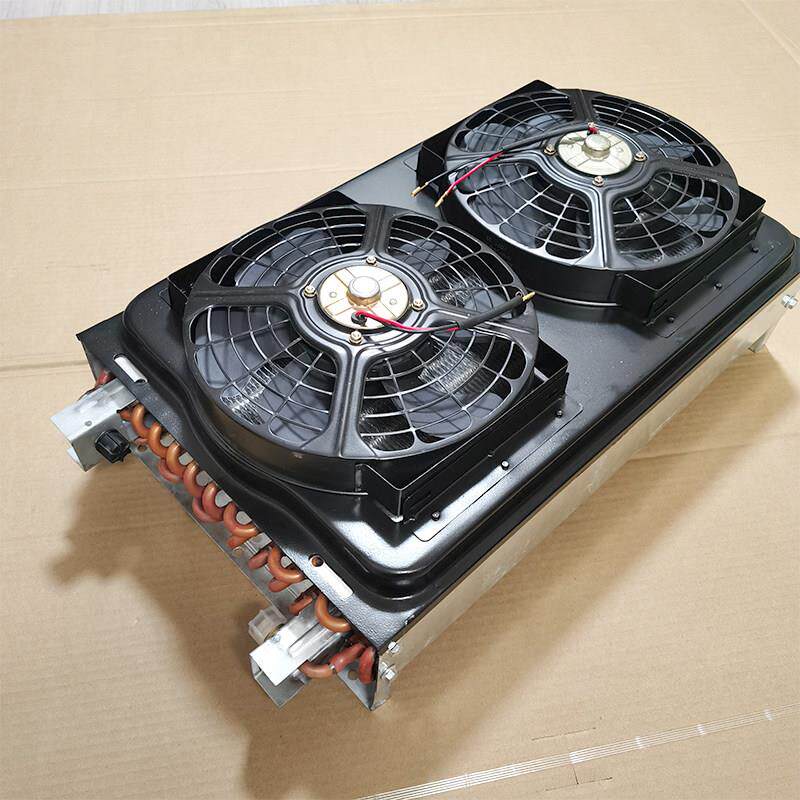 收割机纯铜散热器收割机改装冷凝器货车工程车加装空调铜管散热器