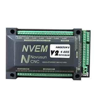 CNC NVEM 控制器 以太网MACH3接口板5轴控制卡 新款