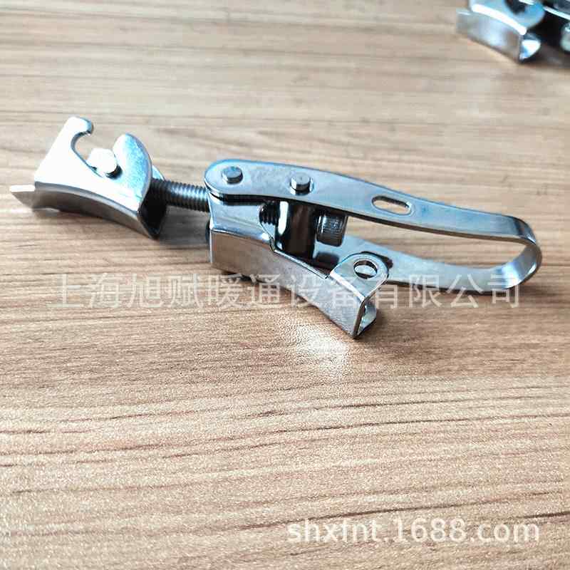 新款直销不锈钢风管抱箍卡扣快装桶箍搭扣可调管卡锁扣翻遍管快装