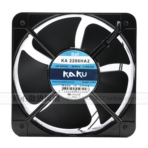 KA2206HA2KAKU卡固20060220V电柜耐高温防水散热风扇