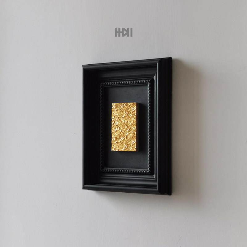 一加一|轻奢水泥混凝土立体浮雕雕塑装饰画 画《祥云》