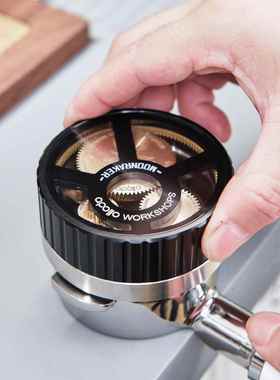 阿波罗行星齿轮布粉器咖啡布粉针 意式器具打散结块58mm辣妈lelit