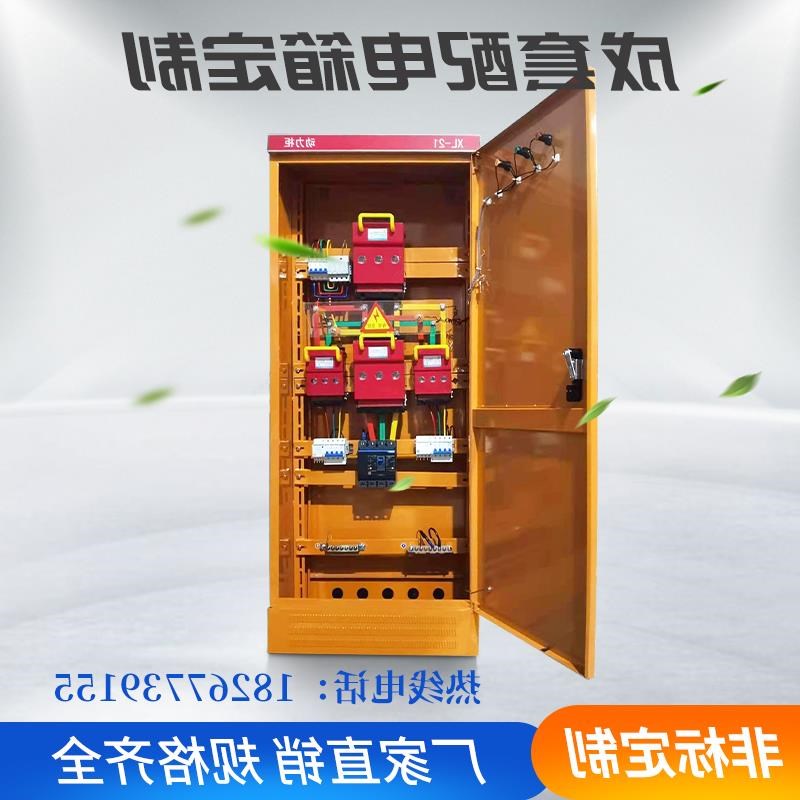 新款制定低压成套配电柜工地临时分线柜双电源配电箱三相四线电柜
