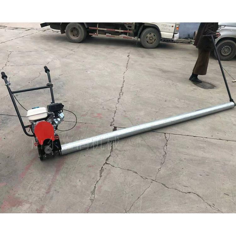 混凝土地面摊铺机 手推式路面整平机 汽油水泥路面摊铺机