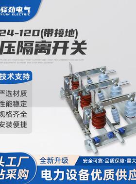 GN24-12D隔离开关（带接地）10V户内压开关柜内穿墙刀闸开电闸