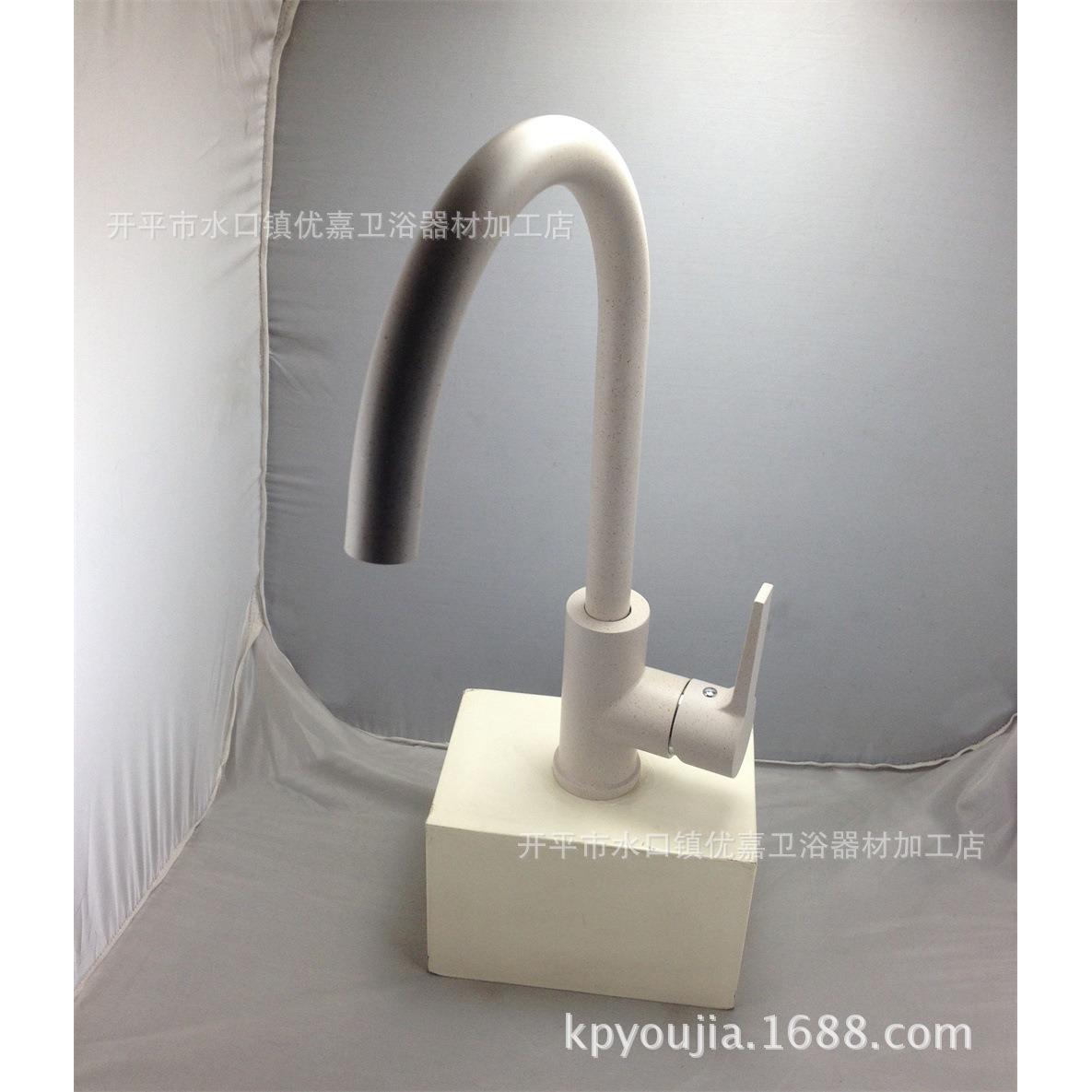 新款直销优嘉卫浴 燕麦石英龙头 厨房水龙头 燕麦冷热菜盆龙头431