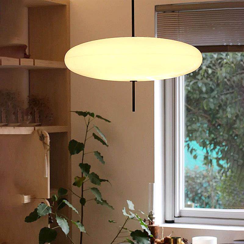 丹麦Astep2065餐厅吊灯飞碟灯北欧设计师客厅卧室书房中古圆桌灯