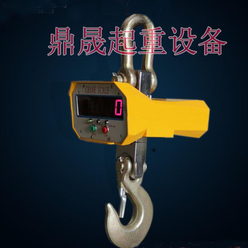 杭州诺亚直视电子挂钩吊秤手持无线遥控起重磅行车电子式吊钩称