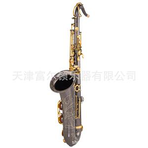 艾斯威尔 降B调次中音萨克斯 电泳金双键筋次中音萨克斯乐器