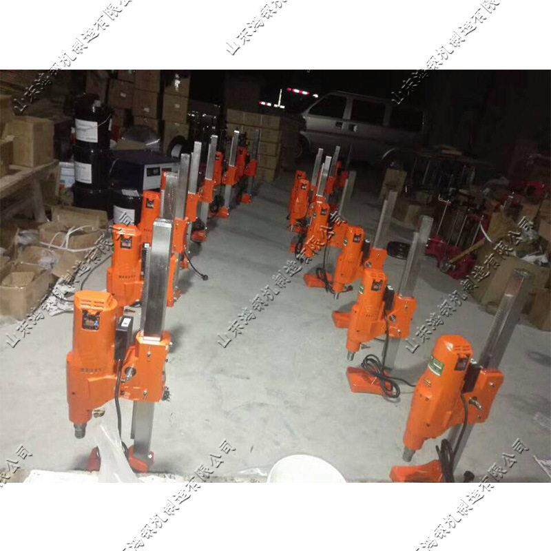 建筑工程金刚石水钻机 混泥土路面钻孔设备 水电煤气安装钻孔工具