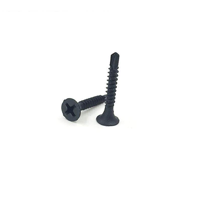 干自壁钉钻燕尾钉螺丝沉头自攻自钻螺丝YLW尾螺钉平头攻M3.5*25