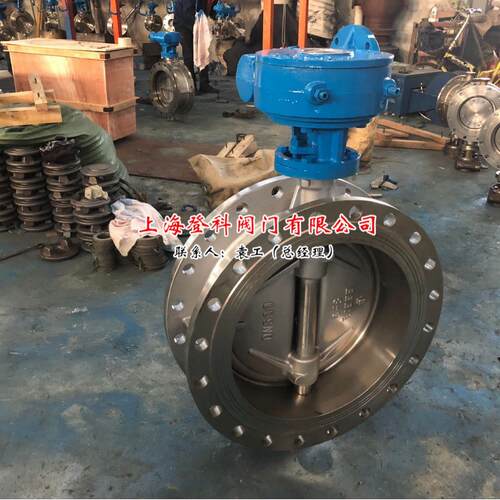 上海阀门D341H-40P DN400 硬密封蝶阀 涡轮手动蝶阀 偏心蝶阀
