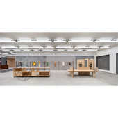 店展示架木质服装 潮流精品店服装 服装 女装 展示柜台 架落地衣架男装