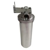 10寸SUS304不锈钢管道净水器工业大流量耐高温高压冷热水前置过滤