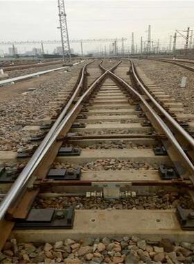 渡线道岔DX6154-1214渡线道岔铁路渡线窄轨矿用铁路道岔