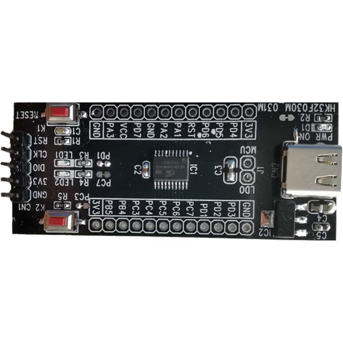 COXTEX M0 MCU航顺芯片HK32F030M 0301M开发板STM8S003 N76E003