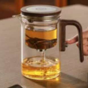 家用飘逸杯泡茶壶办公高档茶水分离按压式 2025新款 滤冲茶器具